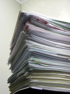 Organising your paperwork